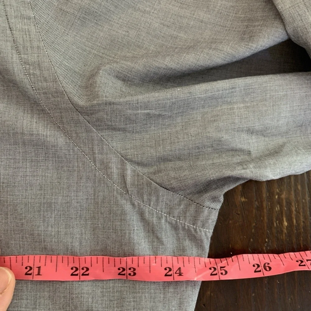 Polo Ralph Lauren Slim Fit Men's Gray Dress Shirt‎ 17.5 34/35